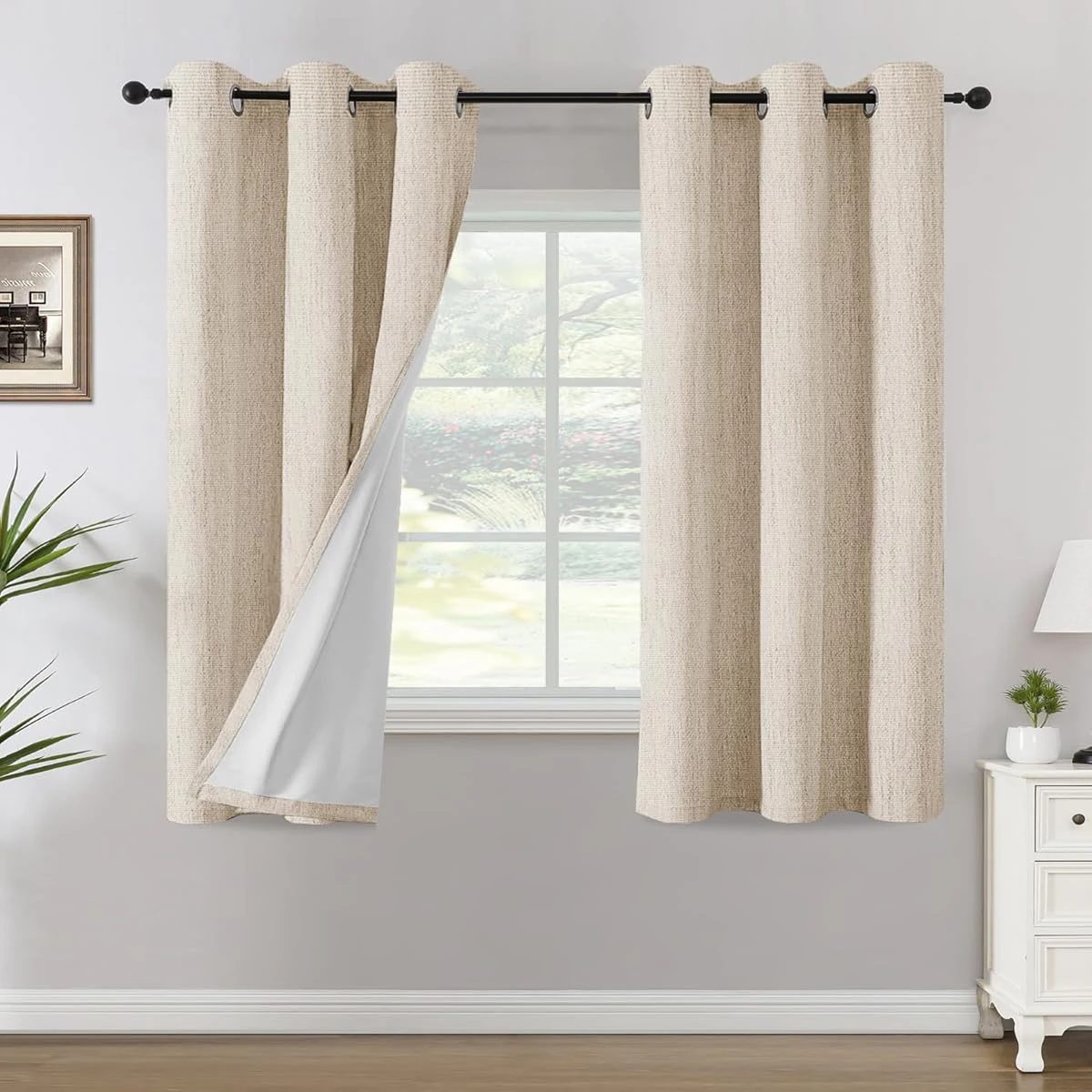 H VERSAILTEX Blackout Curtains Chenille Linen Cur awhd ca b0dkhrxtbr 1
