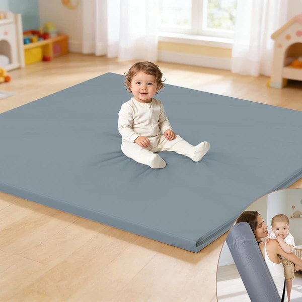 HARBOLLE Baby Play Mat 47x47 Inches  Extra Thick 1 awhd ca b0dy7swz4t 1