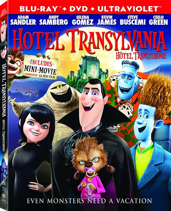 Hotel Transylvania  2 Discs  Bilingual   Blu ray   awhd ca b00a437mnq 1