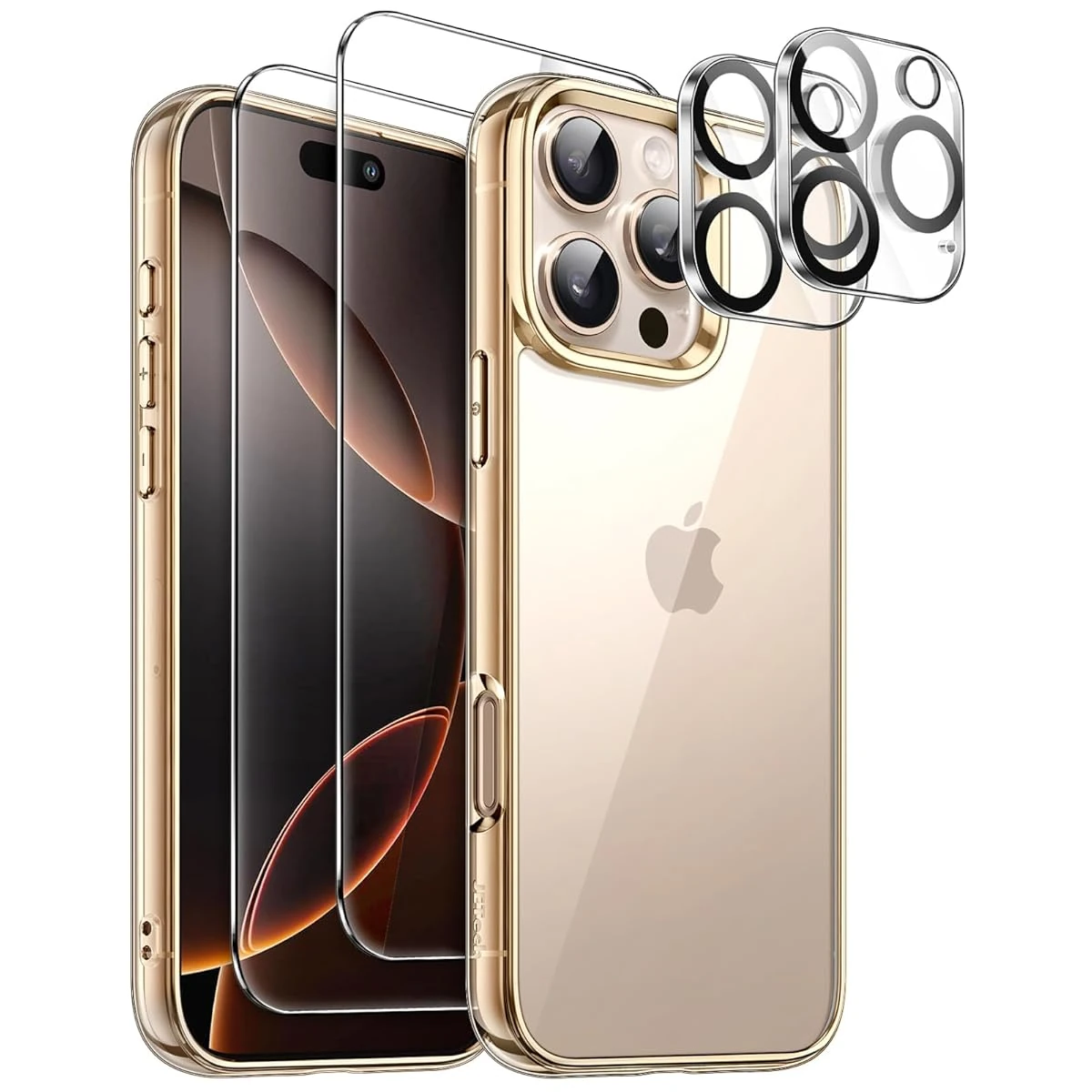 JETech 5 in 1 Case for iPhone 16 Pro 6 3 Inch with awhd ca b0dgtfw9rj 1