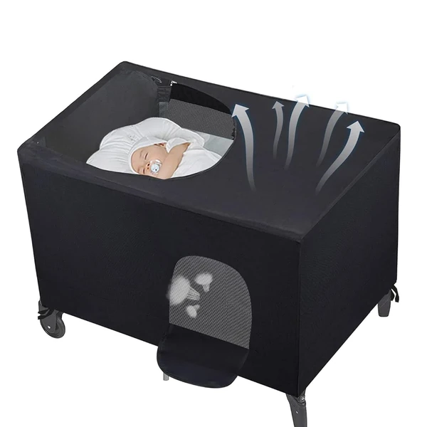 Jonnick Slumber Crib Blackout Canopy Cover for Pac awhd ca b09mjy2d6z 1