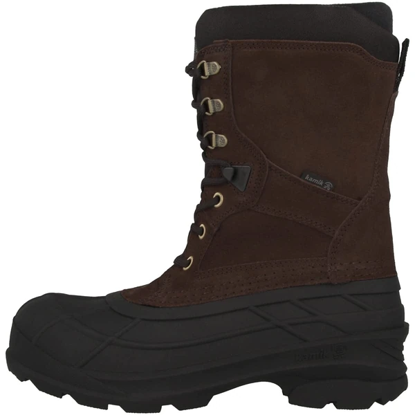 Kamik Men s Nationplus Snow Boot  Dark Brown  13 M awhd ca b00azodbt8 1
