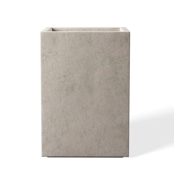 Kante 15 7  H Tall Rectangular Concrete Planters   awhd ca b0cyzd4cxj 1