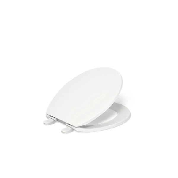 Kohler K 4775 0 Brevia Round Toilet Seat with Q2 A awhd ca b005ecllwu 1