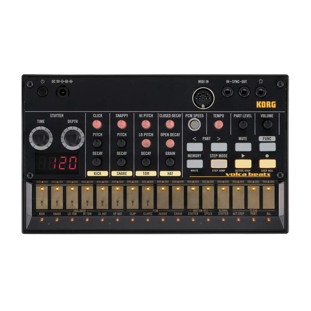 Korg Volca Beats   Analog Drum Machine awhd ca b00cakovqm 1
