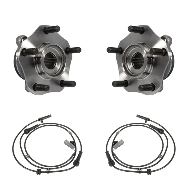 Kugel Front Wheel Hub Bearing And ABS Sensor Kit R awhd ca b0d9wv3zty 1