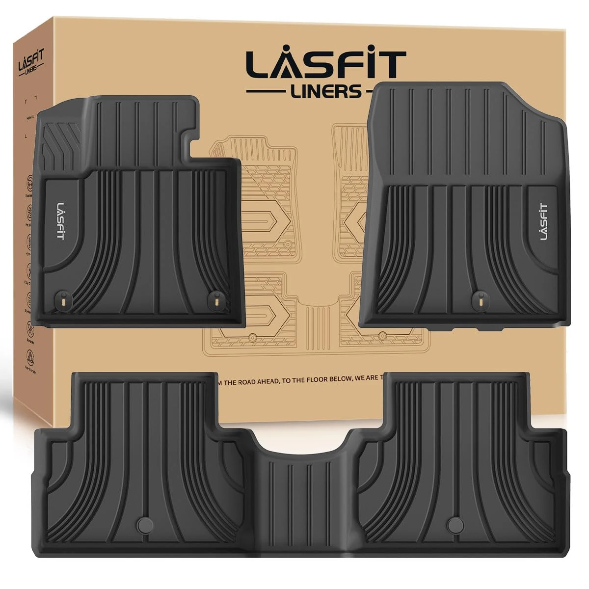 LASFIT Floor Mats for Hyundai Santa Fe 2021 2022 2 awhd ca b09ym7rr7f 1