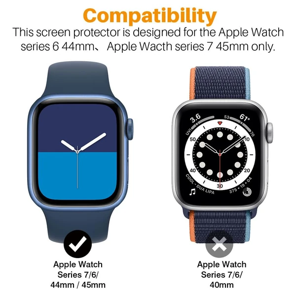 LK 8 Pack Screen Protector for Apple Watch Series  awhd ca b08jcv8m66 1