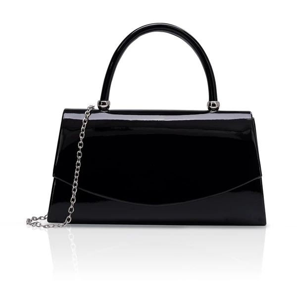 Larcenciel Patent Leather Evening Clutch Handbag   awhd ca b0f3x8rbv7 1