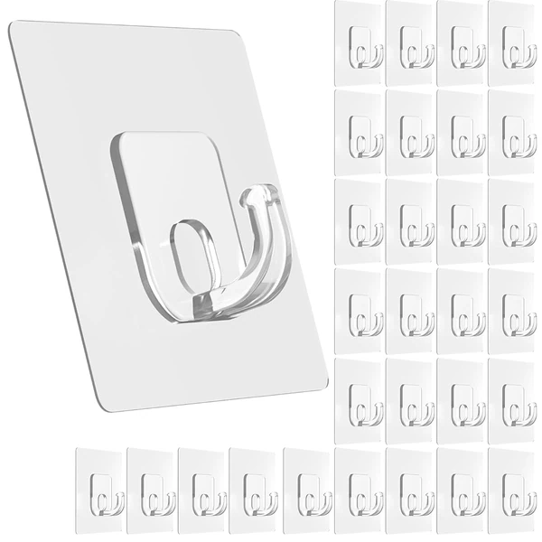 Latoxcaa Large Adhesive Hooks  33lb Heavy Duty Uti awhd ca b0dm99tjyd 1