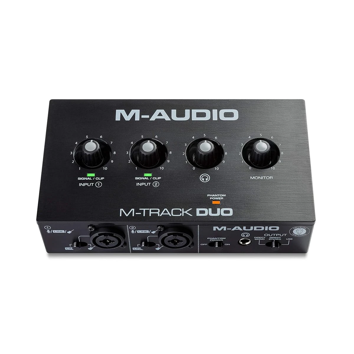 M AUDIO M Track Duo USB Audio Interface for Reco awhd ca b08q1v77nr 1