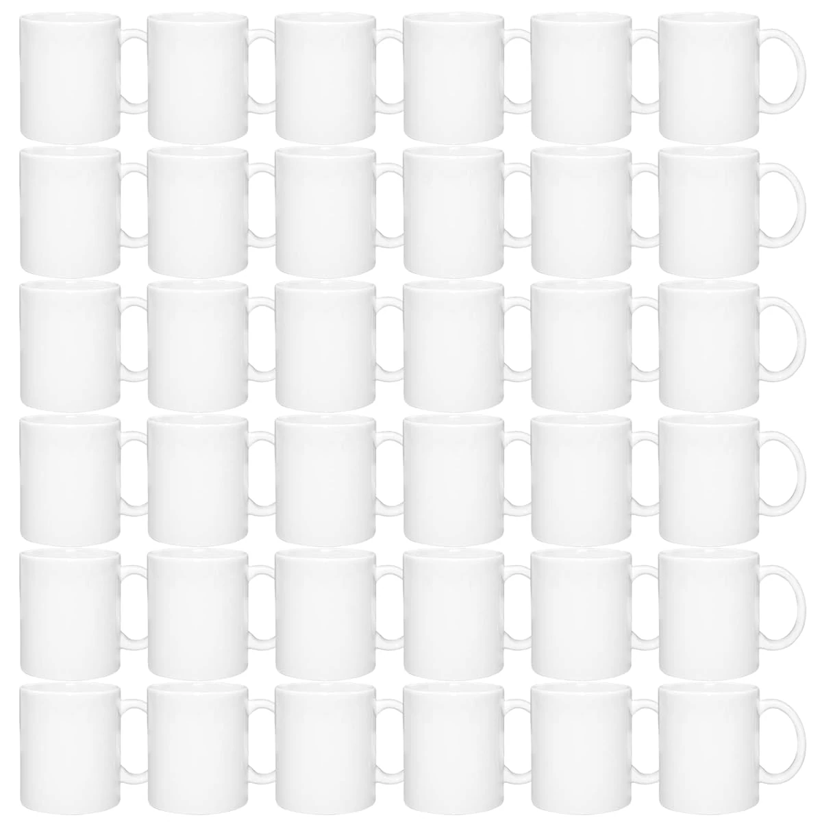 MR R Set of 36 Sublimation Blanks Dishwasher White awhd ca b0bxkvz7hy 1