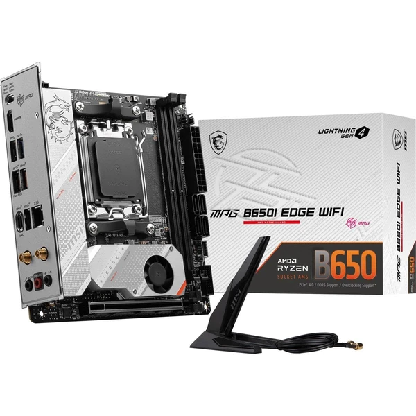 MSI MPG B650I Edge WiFi Gaming Motherboard  AMD AM awhd ca b0bhcrx6k7 1