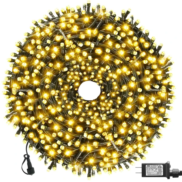 MZD8391 262FT 800 LEDs Warm White Christmas Lights awhd ca b0ff1rdy6q 1