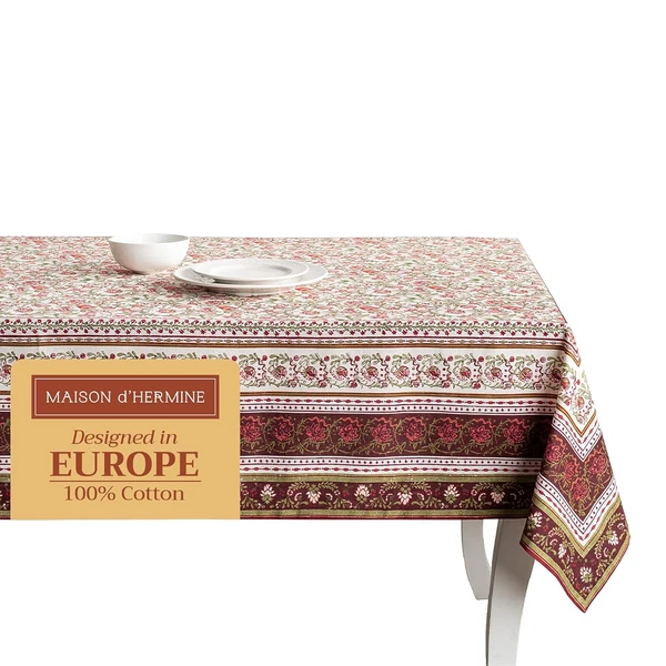 Maison d  Hermine Table Cloth Rectangle Table 100  awhd ca b0dqxf42y3 1