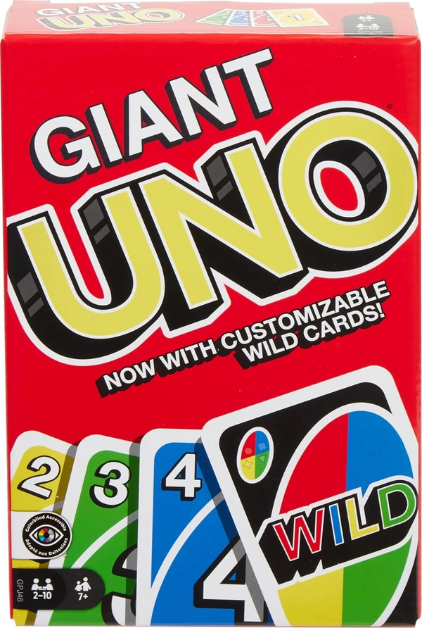 Mattel Games Giant UNO Card Game for Kid  Adult    awhd ca b07y98cfpb 1