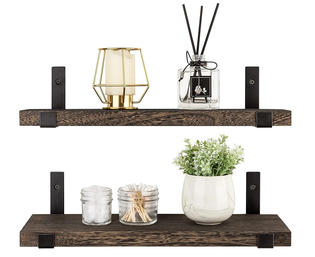 Mkono Rustic Wood Floating Shelves Wall Mounted Sh awhd ca b09htjybd2 1