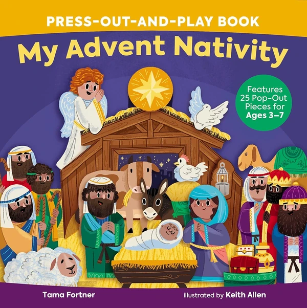 My Advent Nativity Press Out and Play Book  Featur awhd ca 140023185x 1