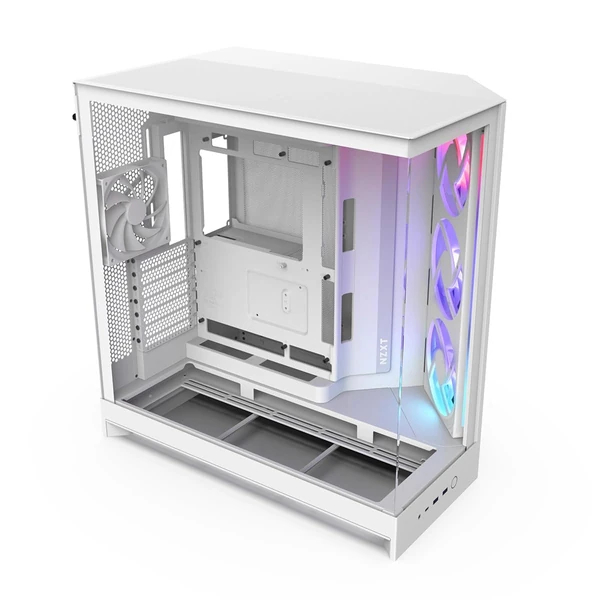 NZXT H9 Flow RGB  2025  Dual Chamber Mid Tower Cas awhd ca b0dqpsppsz 1