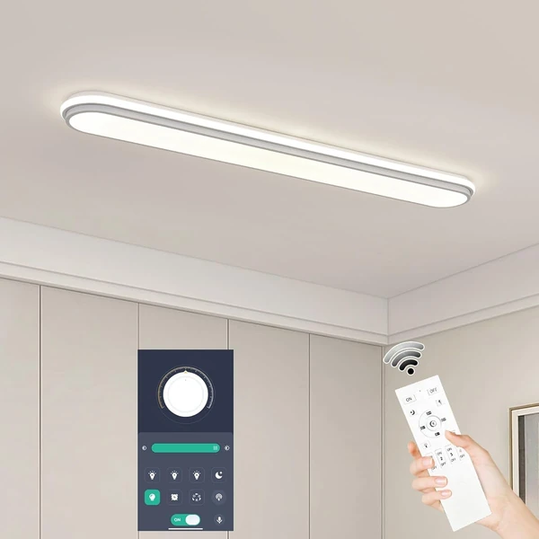 Naroume Smart LED Ceiling Light 4Ft Dimmable Moder awhd ca b0fm7qk9l3 1