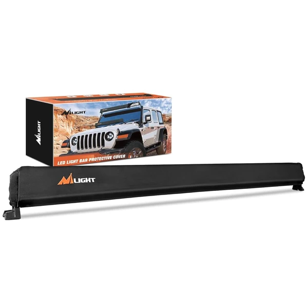 Nilight LED Light Bar Cover 52 Inches Black Nylon  awhd ca b0dky4dvc4 1