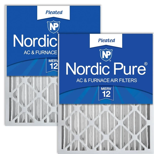 Nordic Pure 16x25x4 AC Furnace Air Filters MERV 12 awhd ca b004ql75v6 1