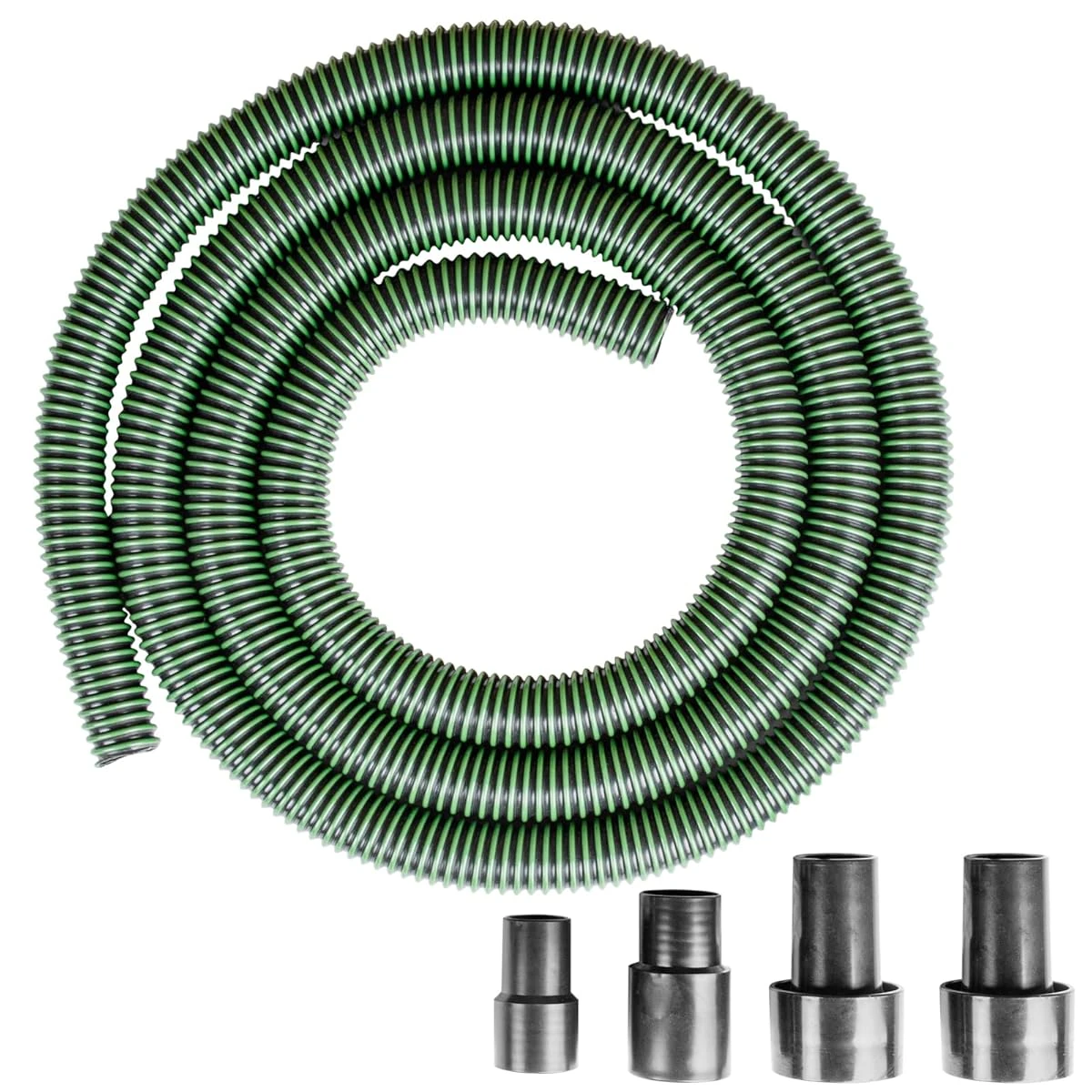 O Skool 10 Ft Dust Collection Hose Kit with 4 Att awhd ca b0dscyhr3b 1
