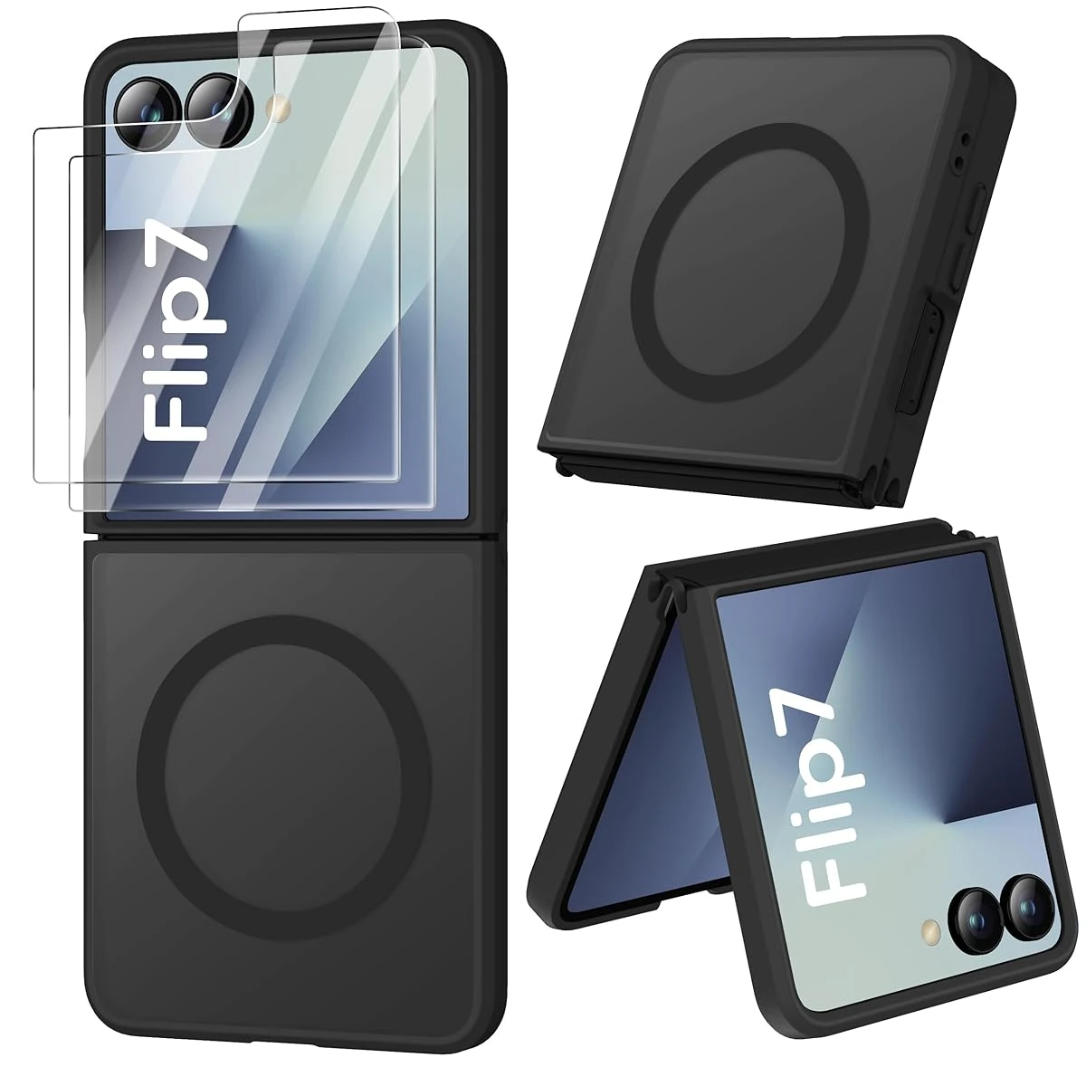 ORETECH Magnetic Case for Samsung Galaxy Z Flip 7 awhd ca b0fhv3dqcy 1