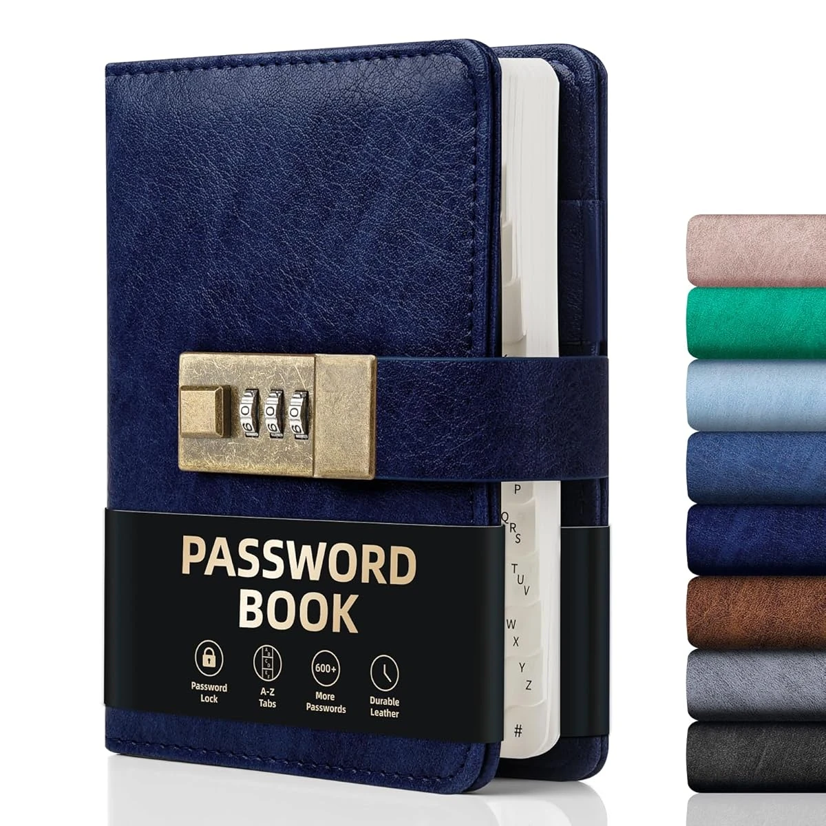 Password Book with Lock WEMATE Password Book with awhd ca b0bmp8d6mm 1