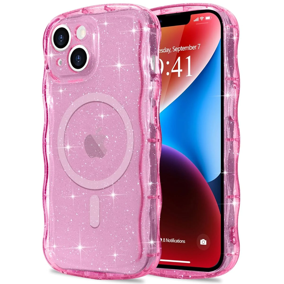 Pepmune Magnetic for iPhone 14 13 Case Clear  Spar awhd ca b0fd3kd8wt 1