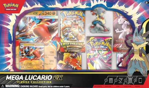 Pok mon TCG  Mega Lucario ex Figure Collection awhd ca b0fn9q8jbl 1