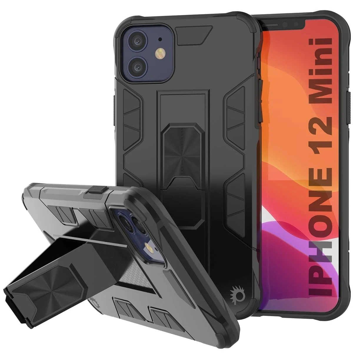 PunkCase for iPhone 12 Mini Case ArmorShield Seri awhd ca b0c5nbcmct 1