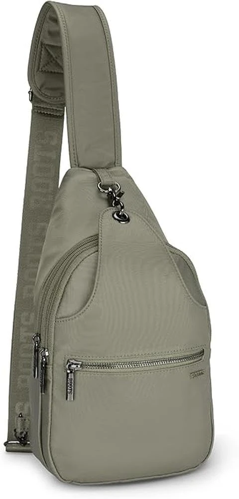 ROOTS Sling Bag   3 Zippered Compartments  Anti Th awhd ca b0d6rtq3rw 1