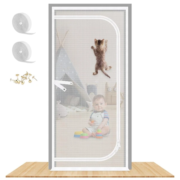 Reinforced Cat Screen Door  32X82  Heavy Duty Pets awhd ca b09tcz414h 1