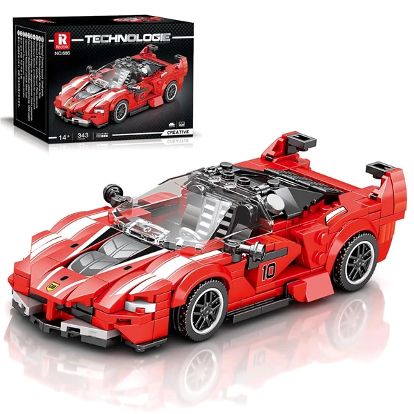 Reobrix 686 Ferrari FXX K Building Blocks Set  1 2 awhd ca b0bph335l9 1
