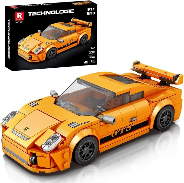 Reobrix 791 Porsche 911 GT3 Toy Car Building Block awhd ca b0csdwcbnd 1