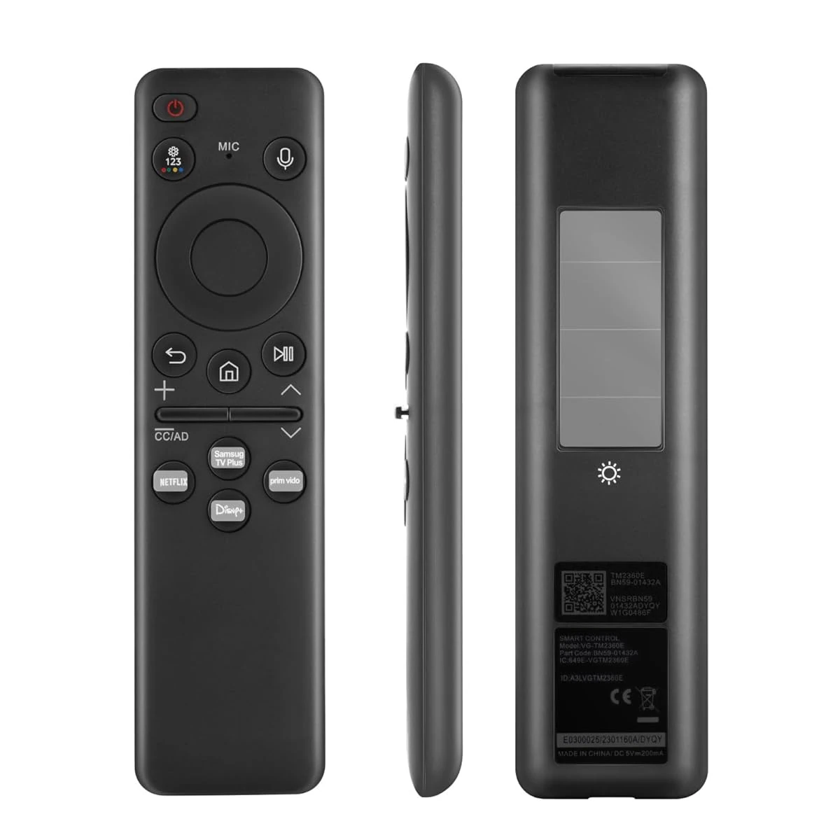 Replacement for Samsung BN59 01432A Solar Remote S awhd ca b0fgj57c1v 1