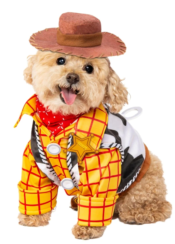 Rubie s Disney  Toy Story Pet Costume  Woody  X La awhd ca b07csc6bzg 1