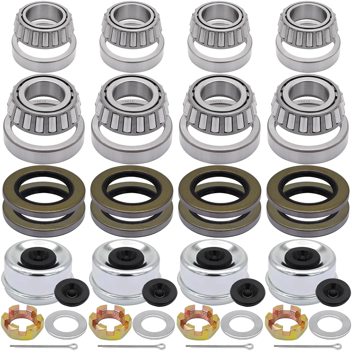 Ruikarhop 25580 14125A Boat Trailer Hub Wheel Axle awhd ca b0d6fxfp4v 1