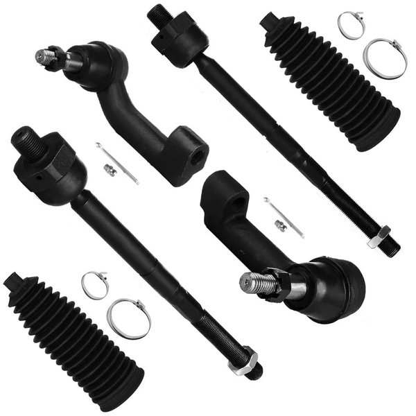 SCITOO 6pcs Front Suspension Kit Outer Inner Tie R awhd ca b0cj896h59 1