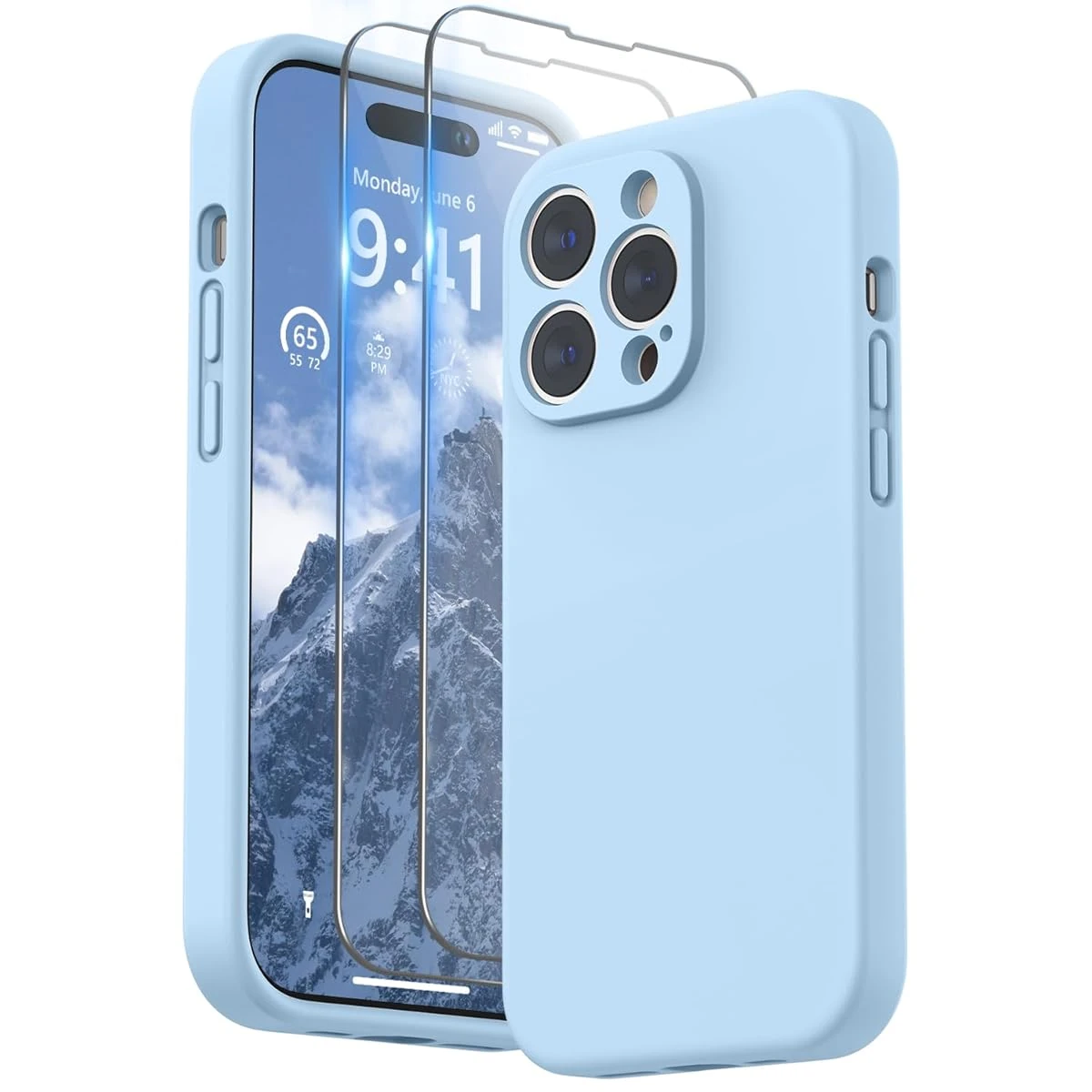 SURPHY Silicone Case Compatible with iPhone 14 Pro awhd ca b0cyltdpwt 1