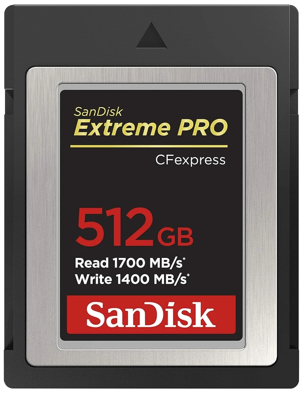 SanDisk 512GB Extreme PRO CFexpress Card Type B    awhd ca b085dhr8sy 1_thumb