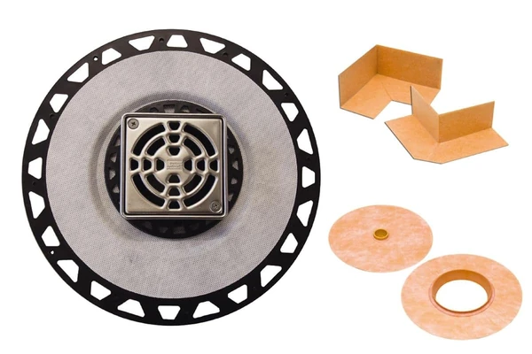Schluter Kerdi Drain ABS Classic Shower Drain Kit  awhd ca b00buaxh6s 1