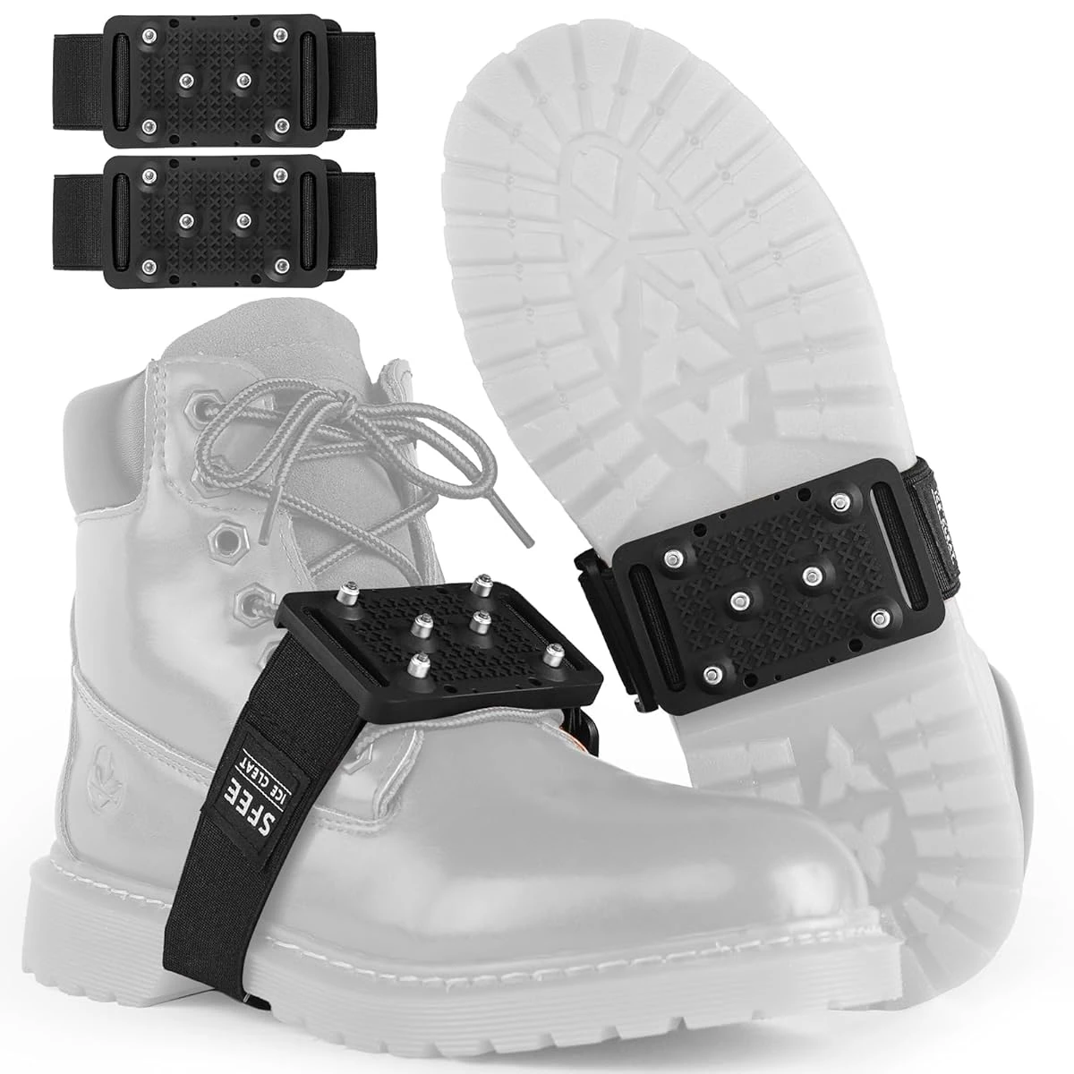 Sfee Crampons Ice Cleats for Shoes and Boots  Easi awhd ca b0cnw6g9ss 1