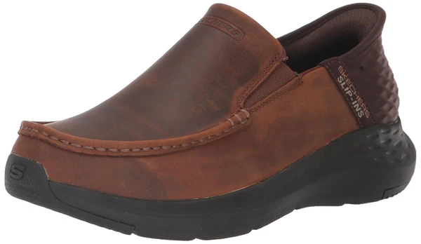Skechers Men s Parson Oswin Slip in Moccasin  Brow awhd ca b0byb7n1kb 1