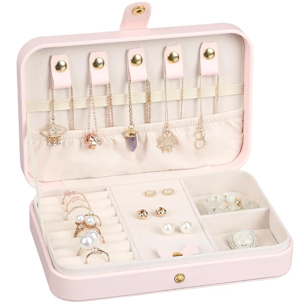 Small Jewelry Box  Travel Jewelry Case Portable Je awhd ca b0dczf9hzy 1