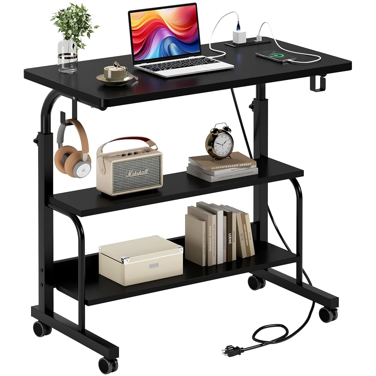 SogesHome 31 5 Inch Adjustable Mobile Standing Des awhd ca b0dr8dgj8h 1