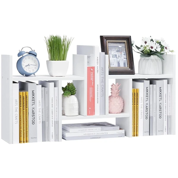 Somdot Desktop Bookshelf  Desk Shelf Organizer Sto awhd ca b0c89gs7ld 1