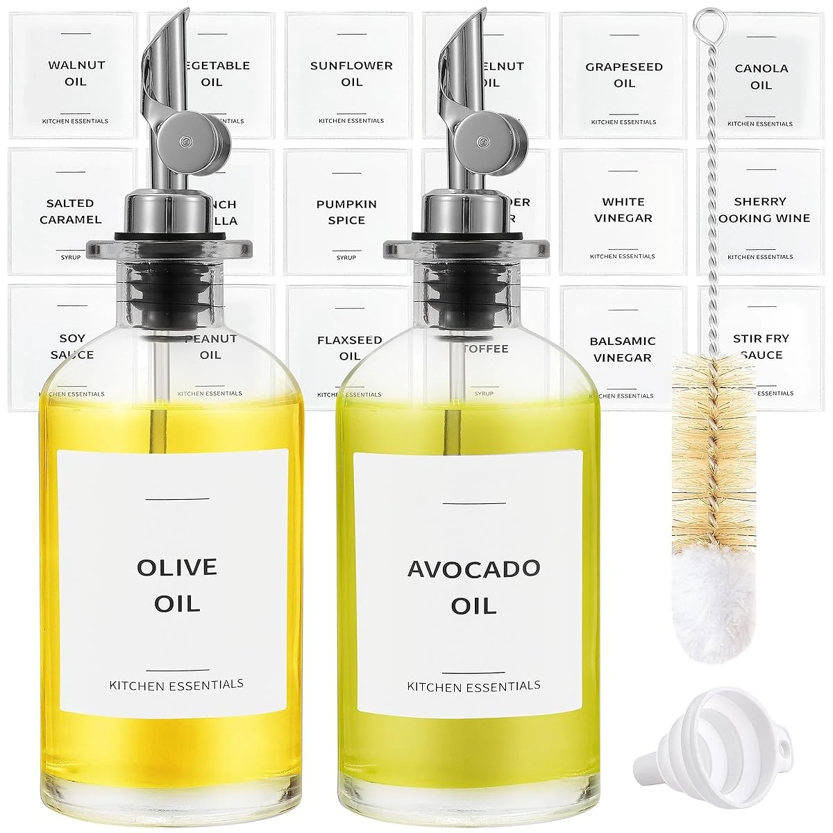 Spaceneat Olive Oil Dispenser Bottle   Includes 55 awhd ca b0bvmvlhc2 1