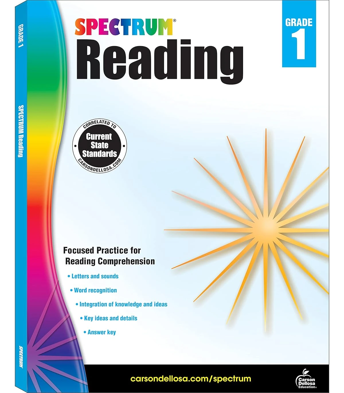 Spectrum Reading 1st Grade Workbooks  Nonfiction a awhd ca 1483812146 1